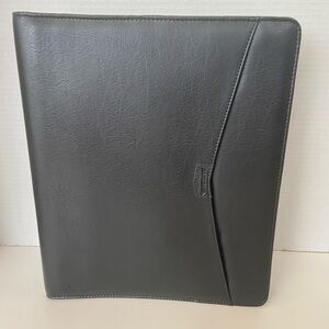 Vintage Day Runner Classic Black 3 or 7 Ring Zip Around Planner Organizer Binder